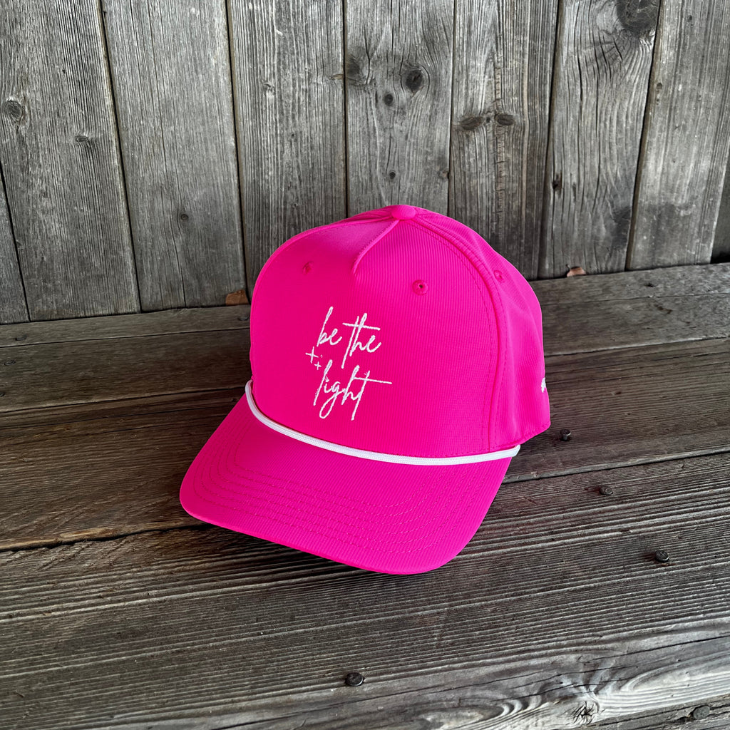 Oaklynn Memorial Cap "Be The Light" – Classic | Adult Pink/White | #LoveLikeOaklynn